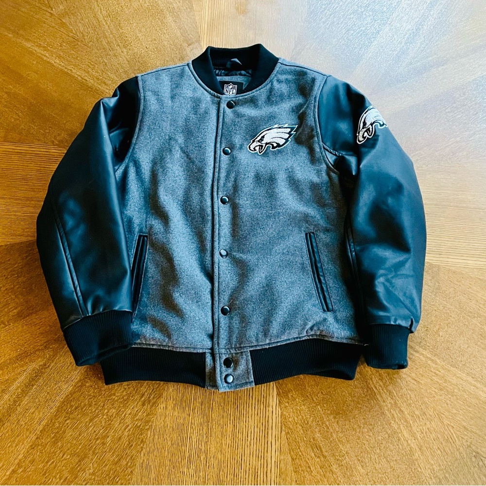 Boys Philadelphia Eagles Bomber Jacket